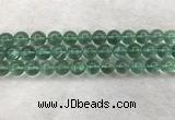 CFL1525 15.5 inches 12mm round green fluorite gemstone beads