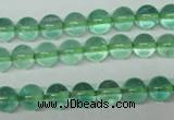 CFL612 15.5 inches 8mm round A grade green fluorite beads wholesale