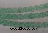 CFL851 15.5 inches 6mm round green fluorite gemstone beads