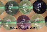 CFL920 15.5 inches 8mm round fluorite gemstone beads