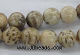 CFS04 15.5 inches 14mm round natural feldspar gemstone beads