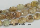 CFS201 15.5 inches 8*10mm oval natural feldspar gemstone beads