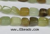 CFW116 15.5 inches 5*8mm - 8*10mm nuggets flower jade gemstone beads