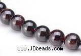 CGA01 8mm round natural garnet gemstone beads Wholesale