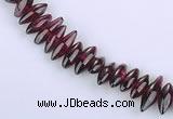 CGA12 15 inches multi sizes rice garnet gemstone beads Wholesale