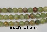 CGA202 15.5 inches 6mm round natural green garnet beads