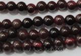 CGA464 15.5 inches 3mm round natural red garnet beads wholesale