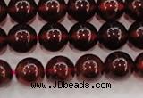 CGA605 15.5 inches 8mm A+ grade round natural orange garnet beads