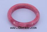 CGB200 Inner diameter 50mm fashion dyed rhodochrosite gemstone bangle