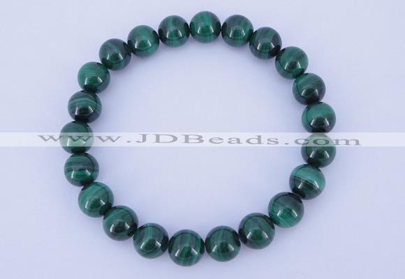 CGB222 2pcs 7.5 inches 18mm natural malachite gemstone bracelets