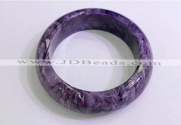 CGB2585 Inner diameter 60mm fashion charoite gemstone bracelet