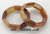 CGB3202 7.5 inches 18*29mm agate gemstone bracelets wholesale