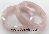 CGB3401 7.5 inches 15*21mm rose quartz bracelets wholesale