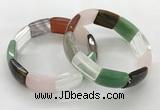 CGB3405 7.5 inches 15*21mm mixed gemstone bracelets