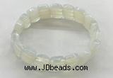 CGB3442 7.5 inches 10*15mm faceted marquise opal bracelets