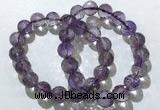 CGB4018 7.5 inches 11mm faceted round ametrine beaded bracelets