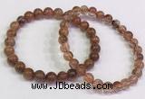 CGB4619 6mm - 7mm round golden rutilated quartz beaded bracelets