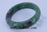 CGB470 Inner diameter 60mm fashion dyed ruby zoisite gemstone bangle