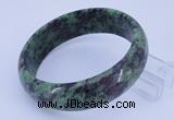 CGB481 Inner diameter 62mm fashion natural ruby zoisite gemstone bangle