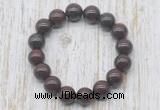 CGB5379 10mm, 12mm round brecciated jasper beads stretchy bracelets