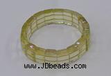 CGB671 7.5 inches 11*16mm lemon quartz bracelet wholesale