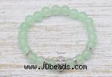 CGB7481 8mm candy jade bracelet with skull for men or women