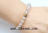 CGB9262 8mm, 10mm montana agate & drum hematite power beads bracelets