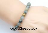 CGB9293 8mm, 10mm seaweed quartz & drum hematite power beads bracelets