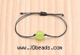 CGB9910 Fashion 12mm candy jade adjustable bracelet jewelry