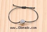 CGB9953 Fashion 12mm montana agate adjustable bracelet jewelry