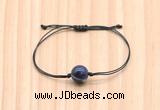 CGB9978 Fashion 12mm sodalite gemstone adjustable bracelet jewelry