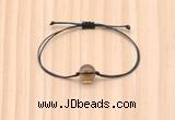 CGB9990 Fashion 12mm smoky quartz adjustable bracelet jewelry