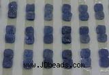 CGC211 10*10mm square druzy quartz cabochons wholesale