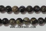 CGE103 15.5 inches 10mm round glaucophane gemstone beads