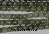 CGH02 15.5 inches 6mm round green hair stone beads wholesale