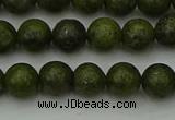 CGJ451 15.5 inches 6mm round green jasper beads wholesale