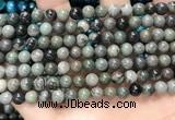 CGJ511 15.5 inches 6mm round green forst jasper beads wholesale