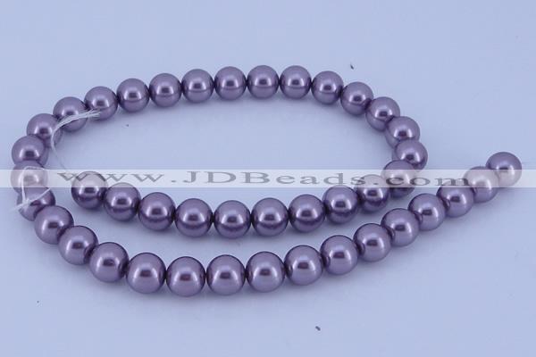 CGL150 5PCS 16 inches 20mm round dyed plastic pearl beads wholesale