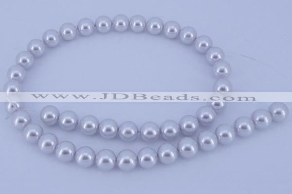 CGL80 5PCS 16 inches 20mm round dyed plastic pearl beads wholesale