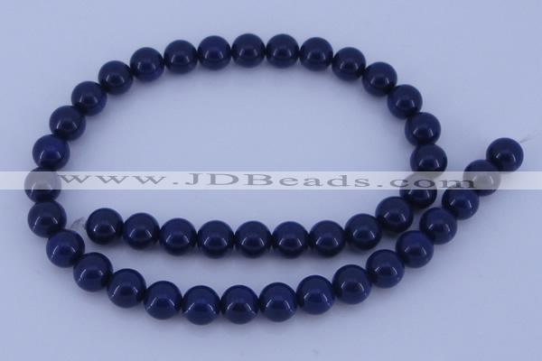 CGL890 10PCS 16 inches 4mm round heated glass pearl beads wholesale