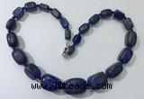 CGN131 22 inches 10*14mm - 20*30mm nuggets lapis lazuli necklaces