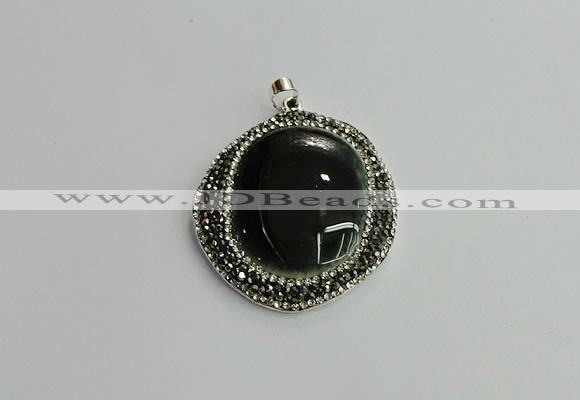 CGP665 40*45mm - 45*50mm freeform ceramic pendants wholesale