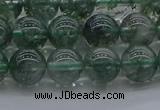 CGQ502 15.5 inches 8mm round imitation green phantom quartz beads