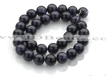 CGS03 15 inches 12mm round blue goldstone beads Wholesale