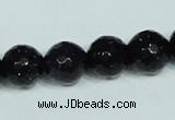 CGS108 15.5 inches 12mm faceted round blue goldstone beads wholesale