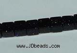 CGS118 15.5 inches 8*8mm cube blue goldstone beads wholesale