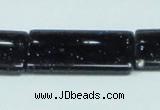 CGS132 15.5 inches 20*35mm rectangle blue goldstone beads wholesale