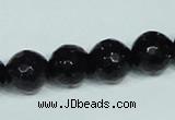 CGS139 15.5 inches 14mm faceted round blue goldstone beads wholesale