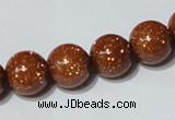 CGS86 15.5 inches 10mm round goldstone beads wholesale