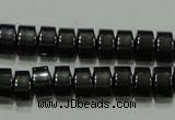 CHE115 15.5 inches 4*6mm tyre hematite beads wholesale